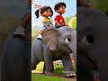 பெரிய யானை பாடல் - Big Big Elephant Song | Nursery Rhymes for kids | Galatta Kids| Cat Song | Shorts