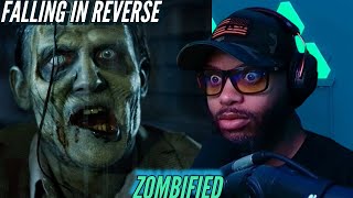 Falling in Reverse- Zombified | We've become the walking Dead | (Reaction)🔥🔥🔥