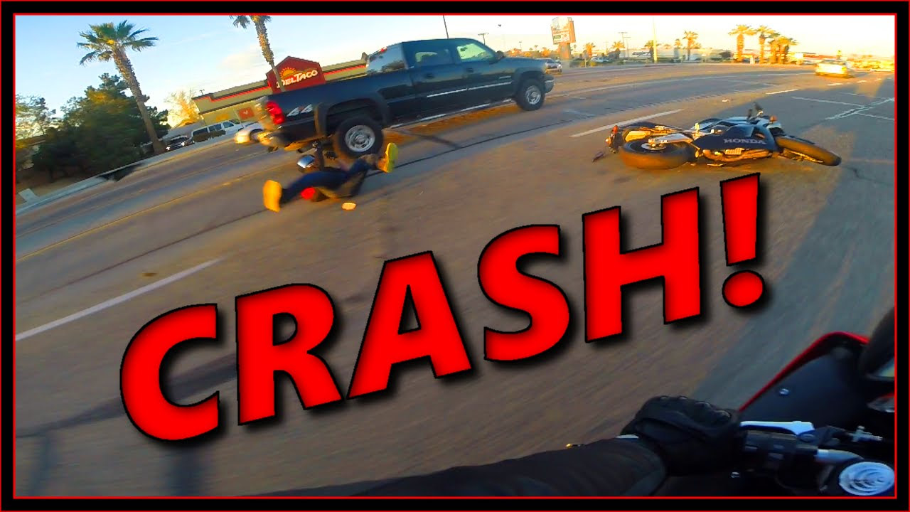 Motorcycle Crash Brutal  Honda CBR600