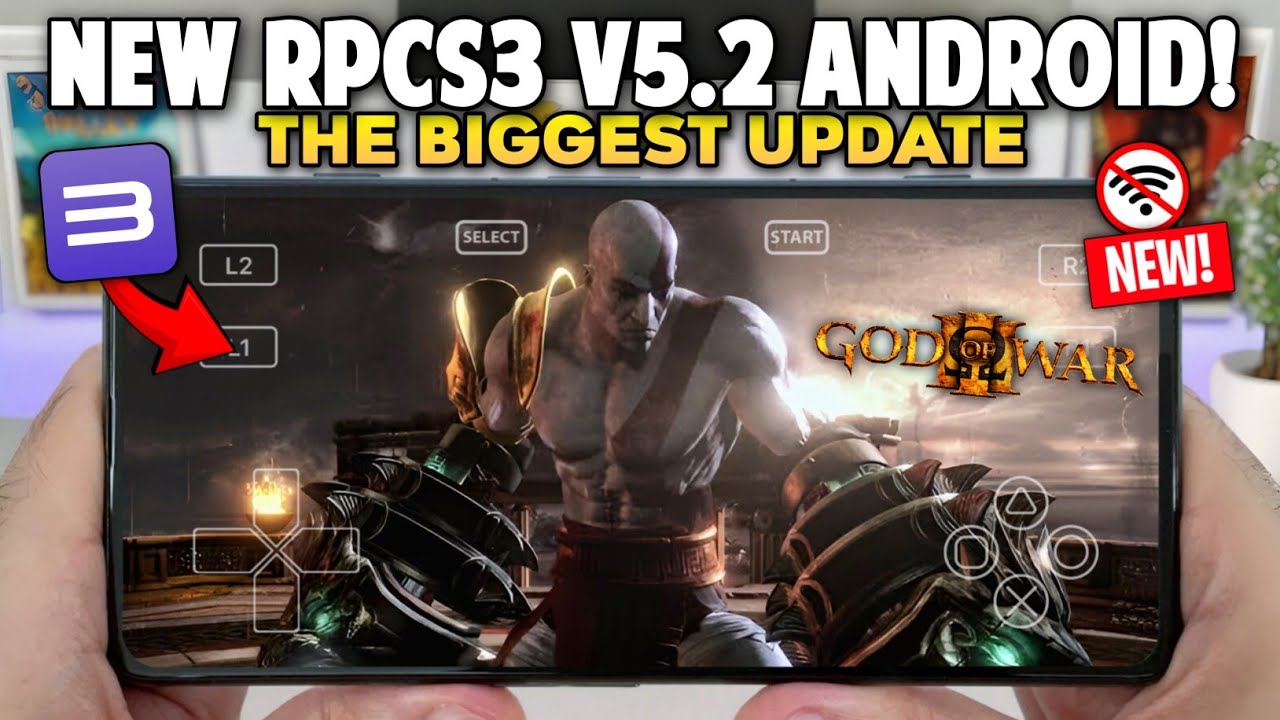 NEW RPCS3 V5.2 ANDROID - THE BIGGEST UPDATE! | God Of War 3 On RPCS3 ...