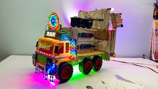 Big DJ Tata Truck | mini dj truck loading | dj speaker | mini dj setup | tech toyz