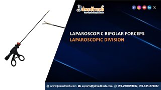Laparoscopic Bipolar Forceps | Bipolar Grasper | Surgical Grasper | JDMeditech India