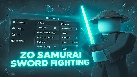 ZO Samurai Sword Fighting SCRIPT | AUTO PERFECT BLOCK + KILLAURA + KILLALL & MORE!