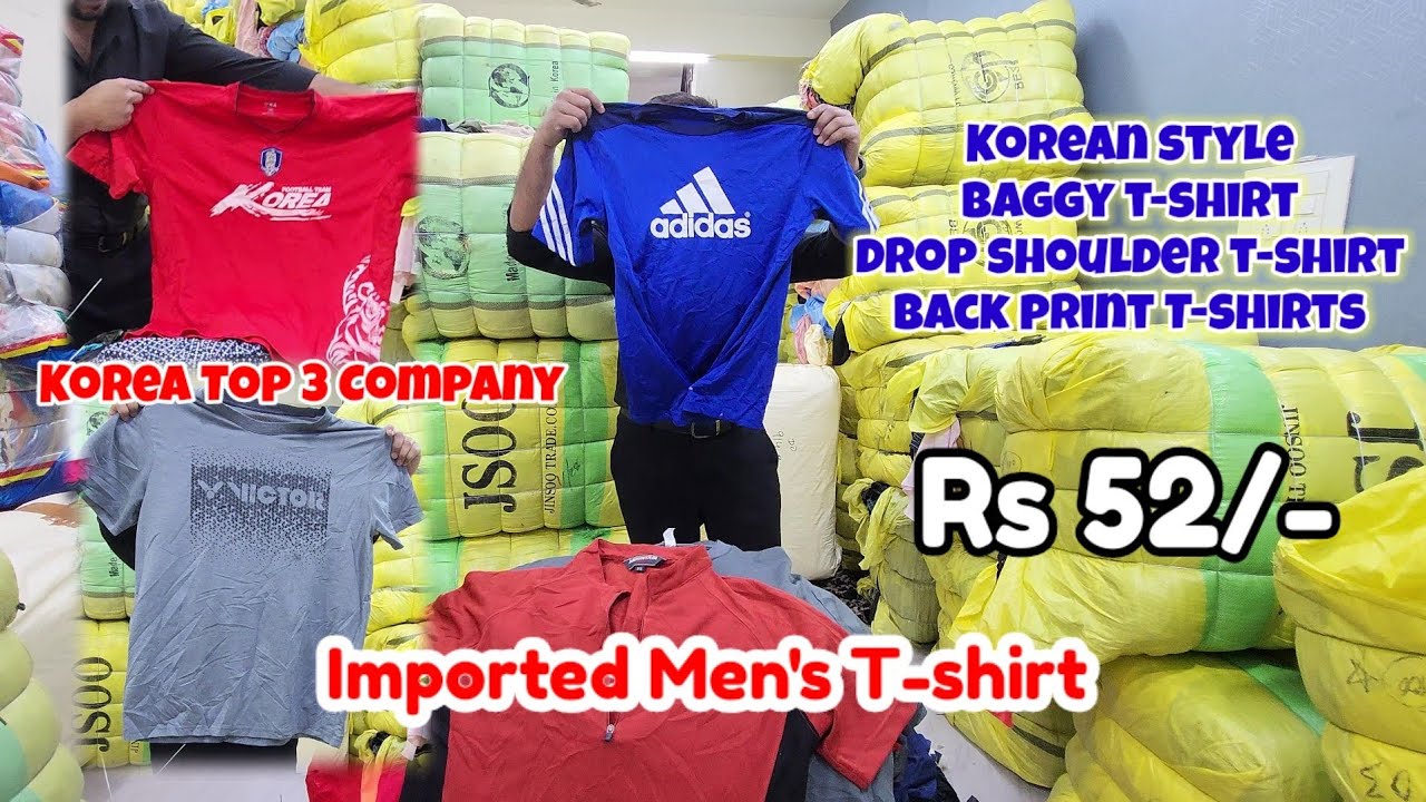 CHEAPEST IMPORTED MEN T-SHIRT | Cheapest Export Surplus Warehouse In Delhi | AAA Grade ExportSurplus