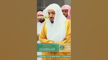 إنا أعطينك الكوثر || تلاوة جميلة حجازية بأداء بديع لفضيلة الشيخ د. الوليد الشمسان لإمام الحرم المكي