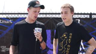 2012 College Champions: Ben Swanson-Hysell, MN Grey Duck Breakmark Playmaker