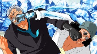 Garp Sacrifices Himself vs Kuzan!