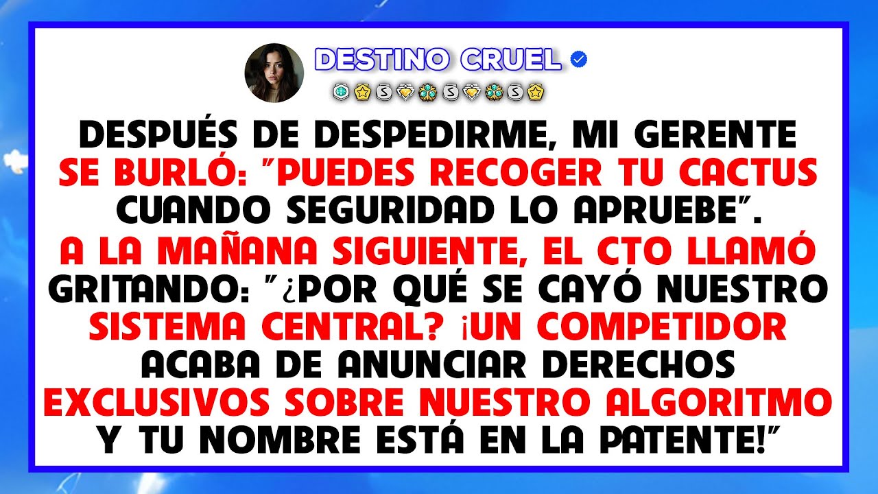 Mi jefe se burló de mi 