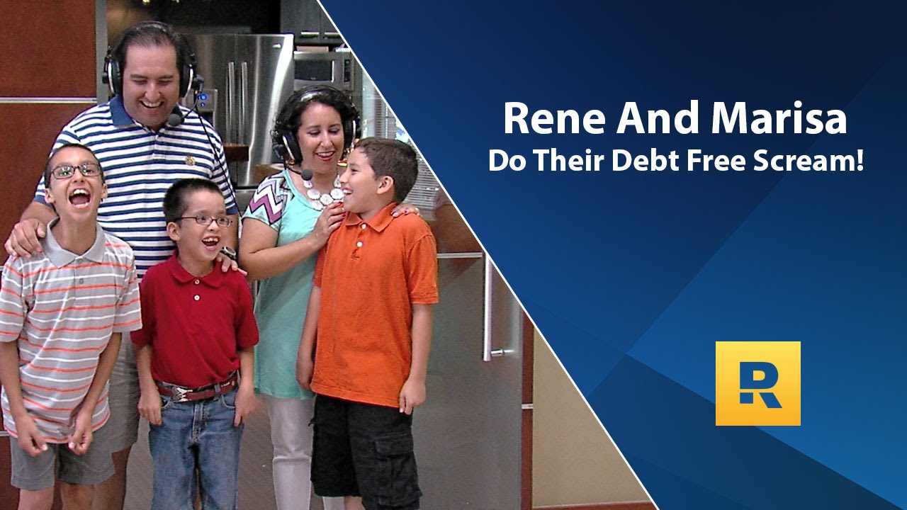Rene And Marisa Do Their Debt Free Scream!