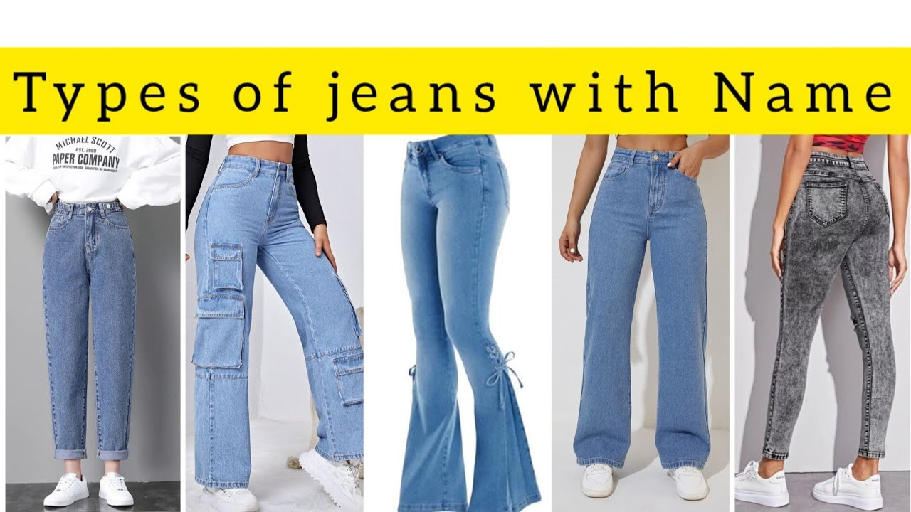 Types of jeans for girls || All Jeans name list for girl #jeans # ...