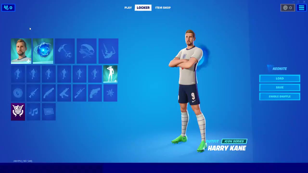 *NEW* Harry Kane And Marco Reus Football Skin Showcase - Fortnite Battle Royale