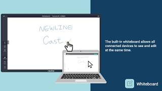 SOFTWARE : newline Cast in Windows - A simple, smart and secure wireless screen-sharing solution screenshot 4