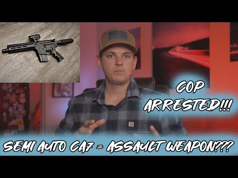 ARRESTED FOR SEMI AUTO CA7!!!!