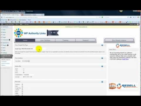Author builder -  WP Authority Links