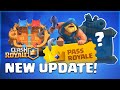 Clash Royale: July Update Reveal! Season 1 Gameplay | Pass Royale | New Card | TV Royale