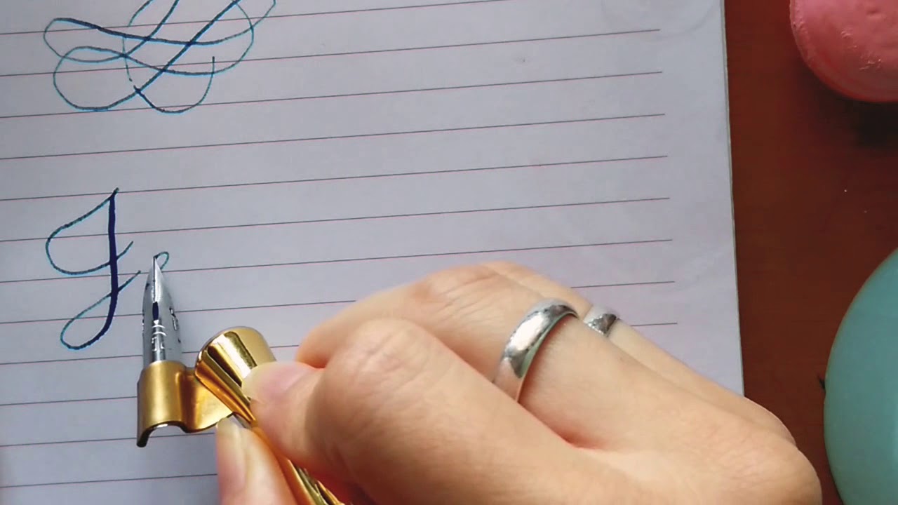 No time lapse Flourish name of "Jenny" calligraphy, lettering, simple