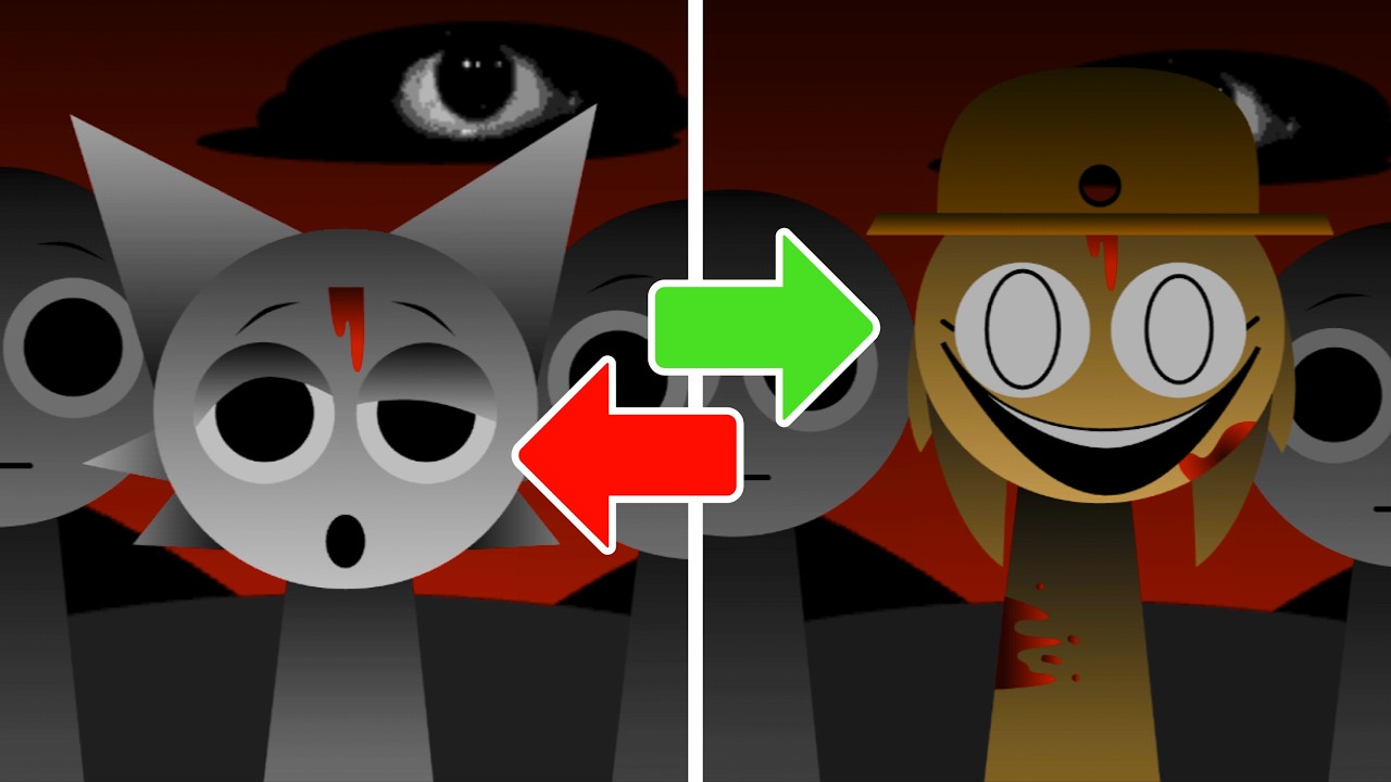 Incredibox Sprunki Phase 2 But Swapped 12 | New mod