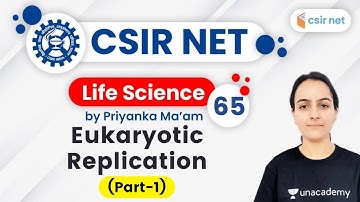 03:00 PM - CSIR UGC NET 2020 | Life Science by Priyanka Ma