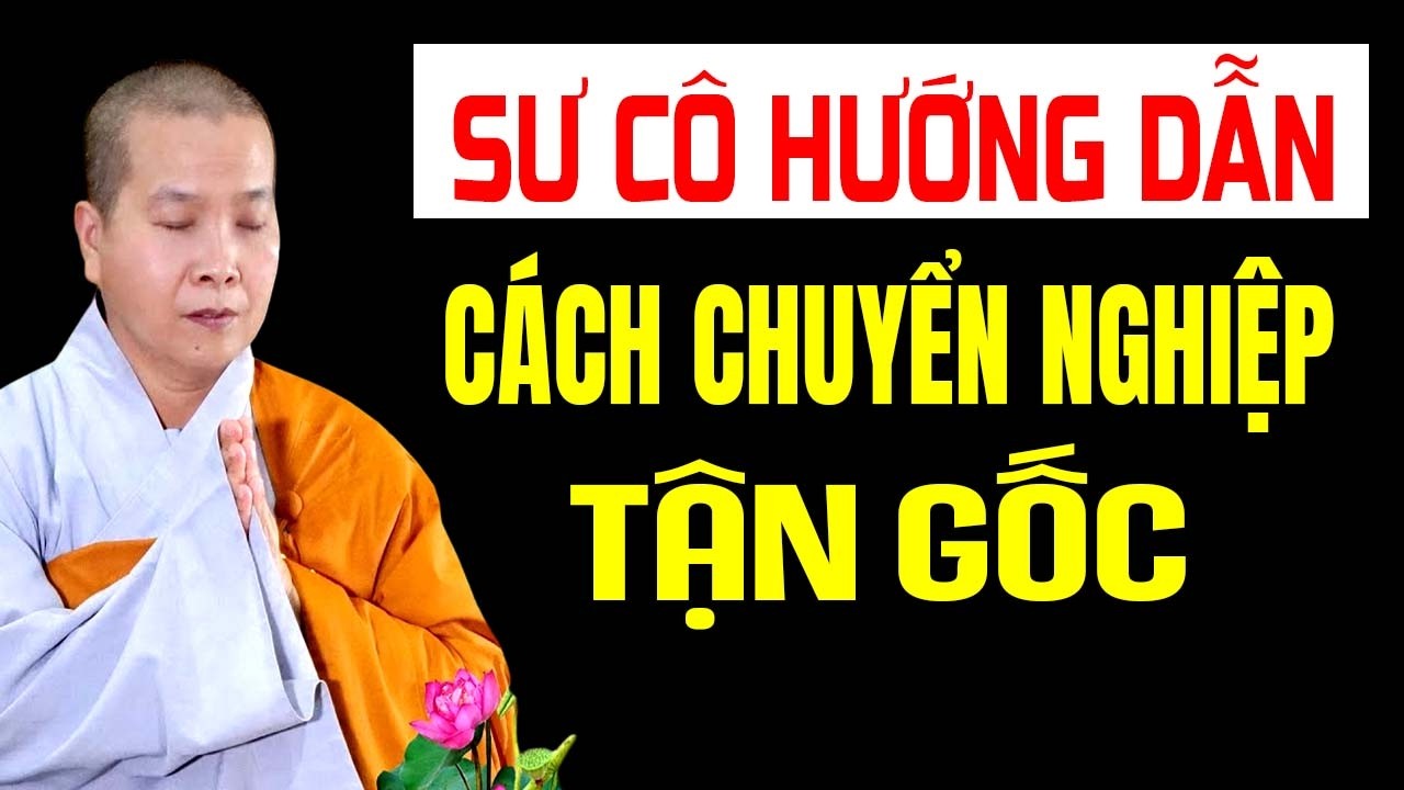 SƯ CÔ HƯỚNG DẪN CÁCH SÁM HỐI CHUYỂN NGHIỆP TẬN GỐC | SC. Thích Nữ Như Lan