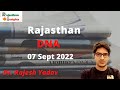07 september 2022 rajasthan daily news analysis rajasthaninsights ras