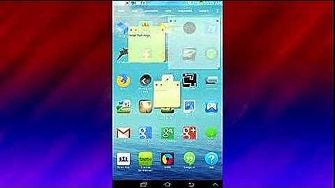 Sticky Notes HD Tablet Widget for Android (Great  APP)