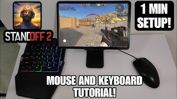 STANDOFF 2! MOUSE AND KEYBOARD TUTORIAL FOR ANDROID / iOS! | XIAOMI PAD 5
