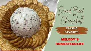 Dried Beef  Cheeseball