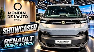 2027 Renault Trafic E-Tech Electric Van Showcased At 2026 Paris Motor Show - Full Interior Exterior