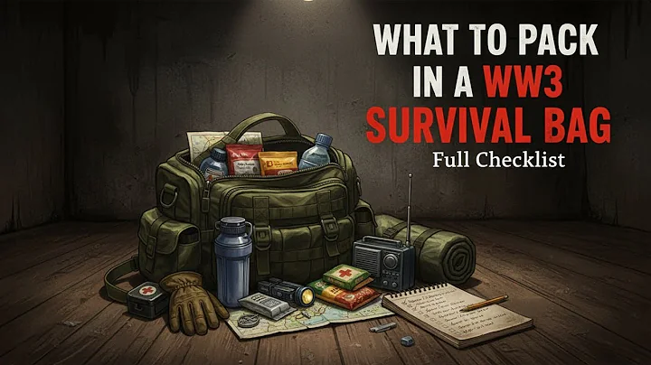 What to Pack in a WW3 Survival Bag — Full Checklist