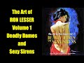 The art of ron lesser  vol 1  deadly dames  sexy sirens  superb new hardback  reviewed