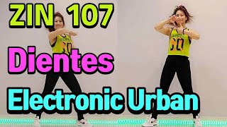 ZIN Volume 107 ㅣ Dientes  - Electronic Urban | Zumba l Dance Workout #은희쌤