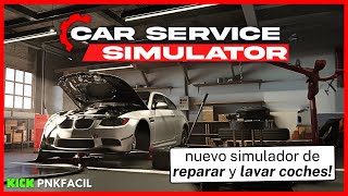 ¡Nuevo Simulador De Taller Y Lavadero De Coches! | Car Service Simulator Gameplay Español screenshot 5