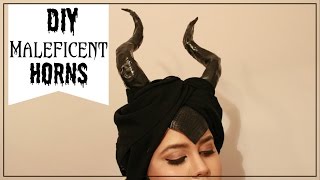 ✂ DIY Maleficent Horns | DIY Halloween