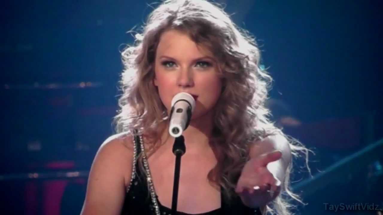 our song live speak now tour