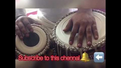 How to learn tabla taal dadra lesson 12 by Harpreet singh