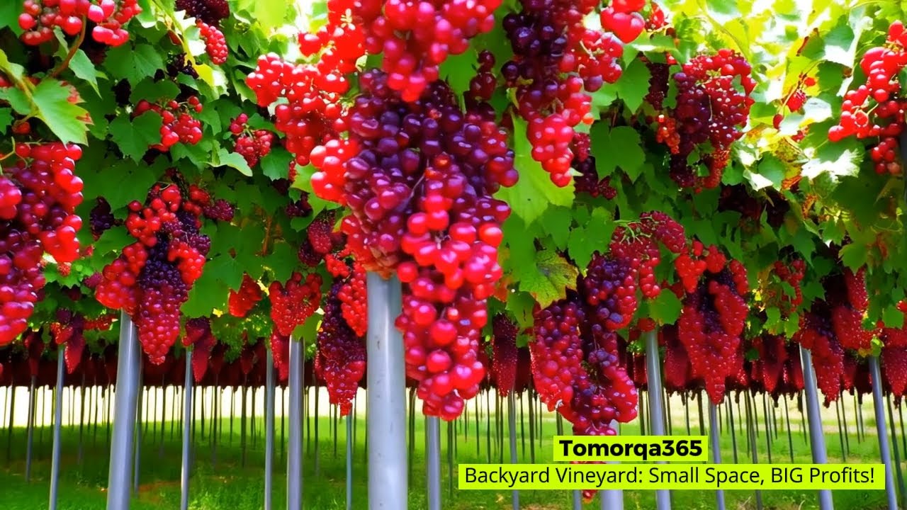 Backyard Vineyard Small Space, BIG Profits! 