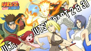 Naruto Mobile - All Ultimate Jutsu (Part 2 & 3)