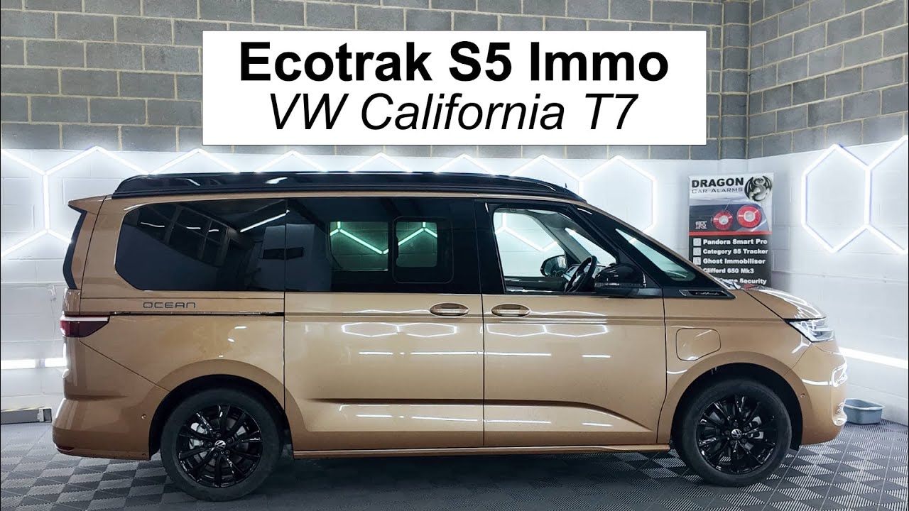 EcoTrak S5 Immo | VW California T7 | Установлено в Фарэме, Хэмпшир