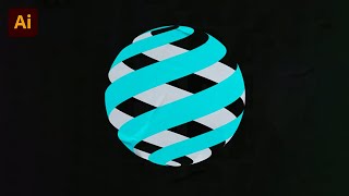 How map art to a 3D object in adobe illustrator, 3D effect in adobe illustrator 2021 #shorts