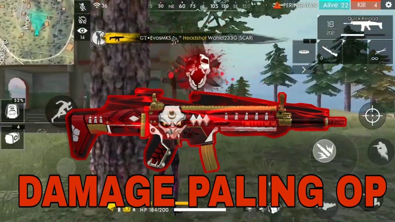 Review Skin Scar Blood Moon Terbaru Seperti Brust Damage