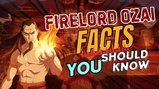 FireLord Ozai Facts You SHOULD KNOW! | #avatarthelastairbender by Anime Xperienze 161 views 1 month ago 5 minutes, 50 seconds