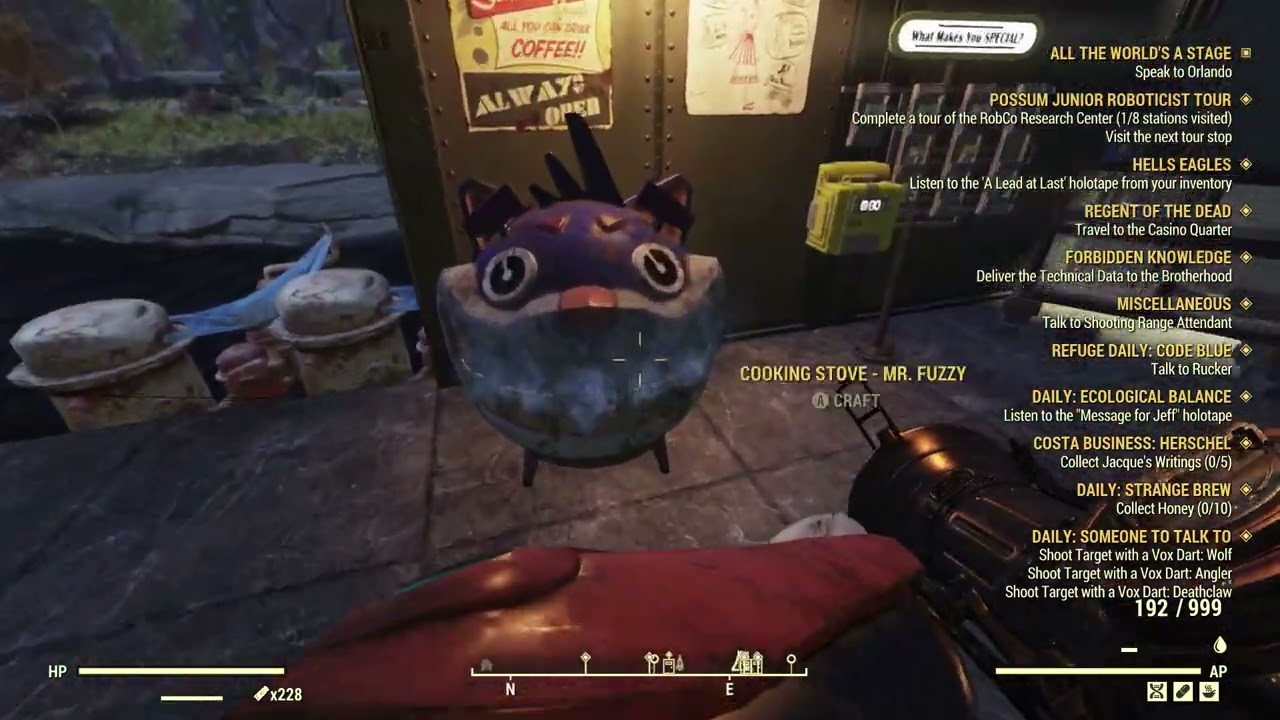 Fallout76 Toilet paper locations & Microphone check.