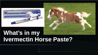 What's in my Ivermectin Horse Paste?