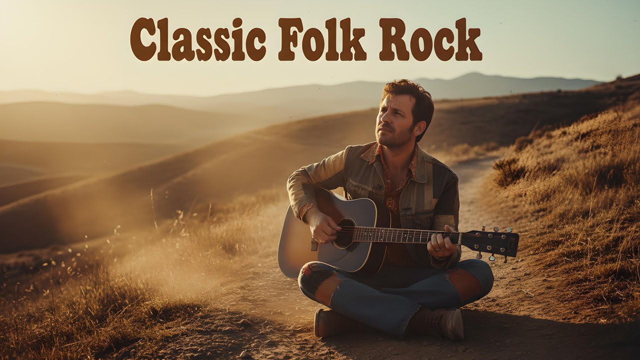 Sunset Acoustic Folk Rock Mix | Laid-back Nostalgic Vibes