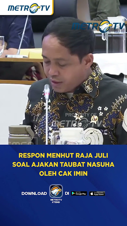 Download lagu Menhut Raja Juli Soal Ajakan Taubat Nasuha oleh Cak Imin #shorts #banjirsumatra