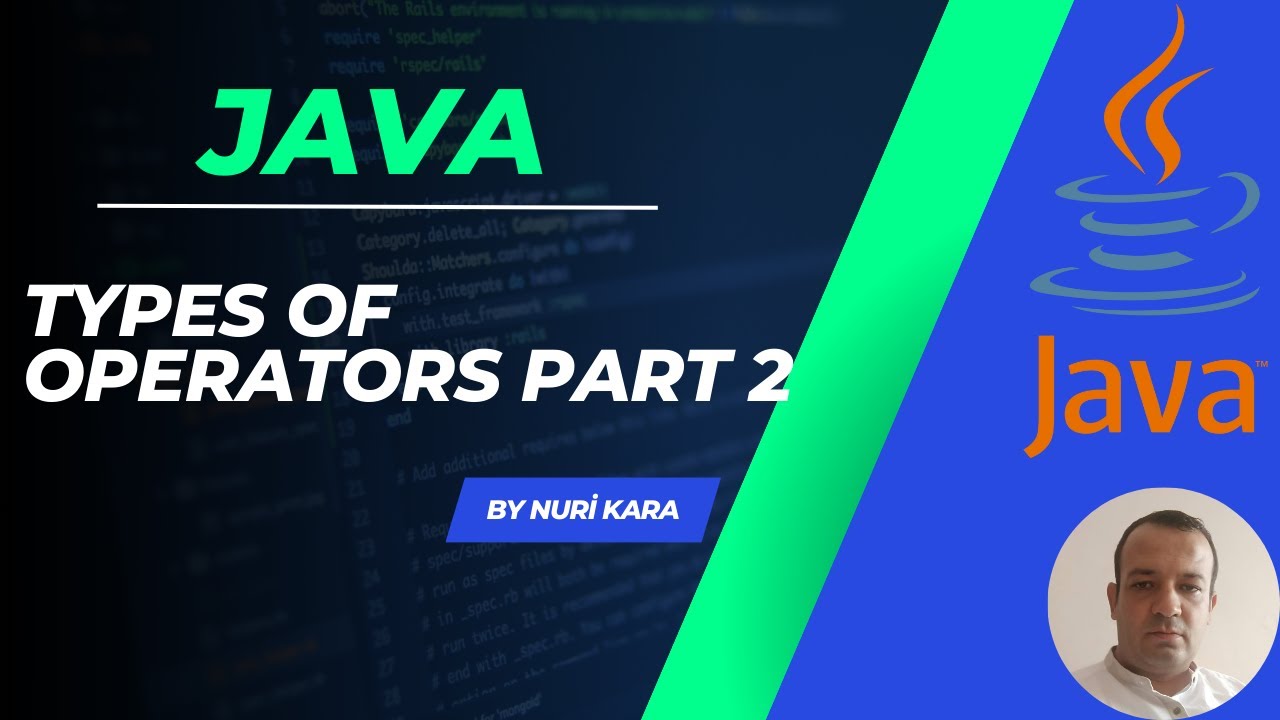 Session 6-Types of Operators | Part 2| 2024 New series - YouTube