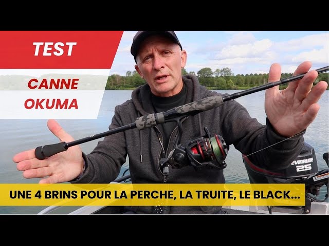 Test de la canne spinning Guide Select 7/28 g en 4 brins - Okuma - Peche et  Poissons