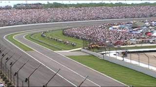 Start and first 2 laps of the 2008 Indianapolis 500 from turn 4