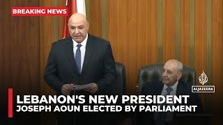 Celebrity Lebanon: Parliament elects army chief Joseph Aoun as president, ending a 2-year deadlock Wealth