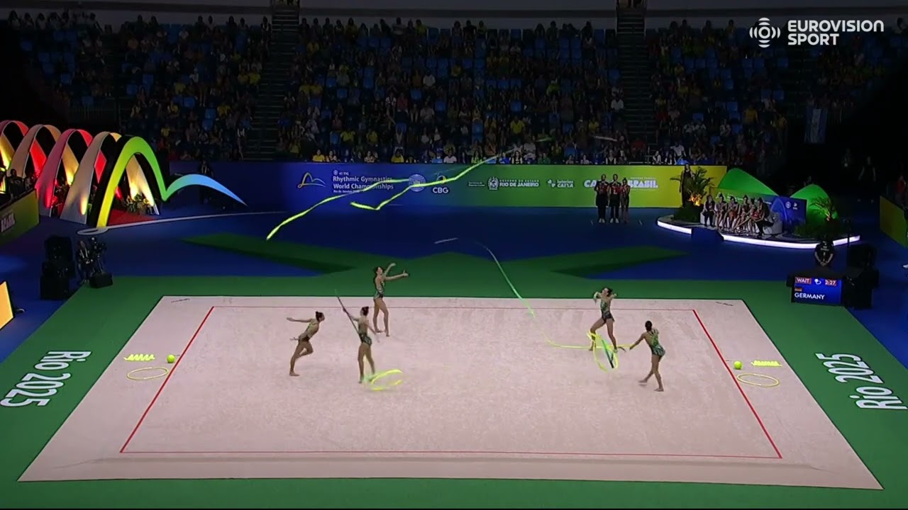 SPAIN group 5 RIBBONS 26,5 - WCh Rio 2025